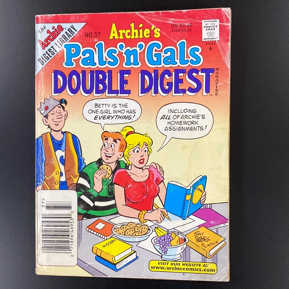 Archie Comics | Pals n Gals #37 (1998) - Vintage Double Digest Magazine